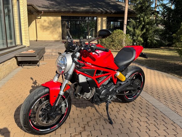 2017 Ducati Monster 797, красный, 650000 рублей - вид 6