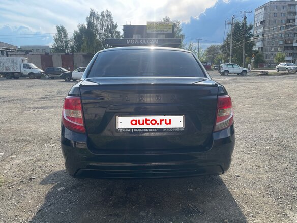2019 Lada (ВАЗ) Granta I Рестайлинг, чёрный, 599999 рублей - вид 8