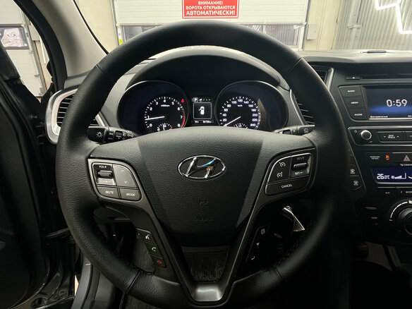 2016 Hyundai Santa Fe III Рестайлинг, серый, 2165000 рублей - вид 12
