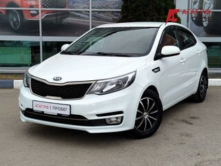 2016 Kia Rio III Рестайлинг, белый, 1152000 рублей, вид 1