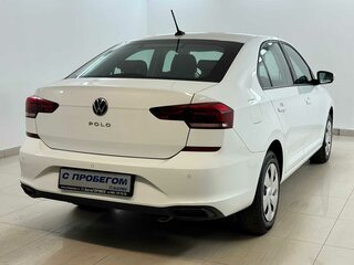 2021 Volkswagen Polo VI, белый, 1195000 рублей, вид 4