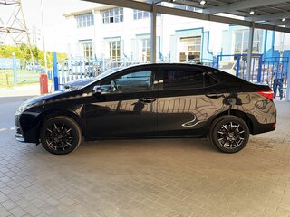 2017 Toyota Corolla XI (E160, E170, E180) Рестайлинг 1, чёрный, 1699000 рублей, вид 2