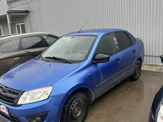 2017 Lada (ВАЗ) Granta I, синий, 450000 рублей, вид 1
