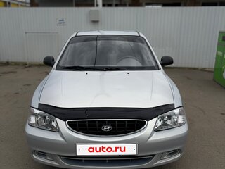 2009 Hyundai Accent ТагАЗ II, серебристый, 460000 рублей, вид 3