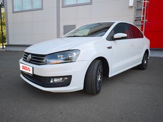 2016 Volkswagen Polo V Рестайлинг, белый, 1050000 рублей, вид 1