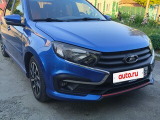 2020 Lada (ВАЗ) Granta Drive Active I Рестайлинг, синий, 750000 рублей, вид 2