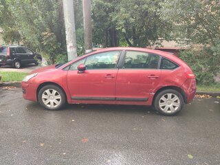 2011 Citroen C4 I Рестайлинг, красный, 210000 рублей, вид 3