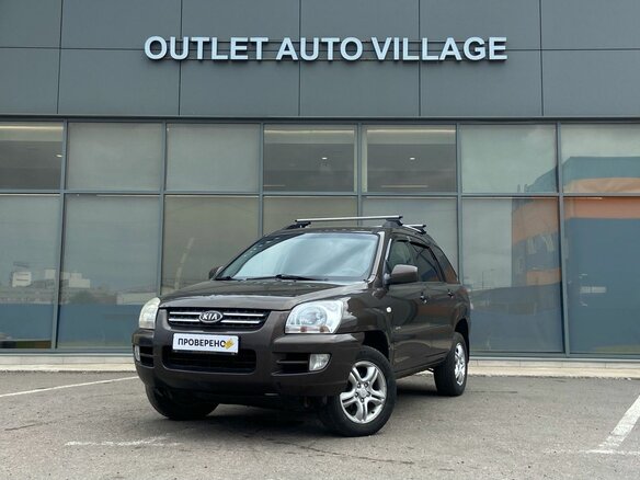 2006 Kia Sportage II, коричневый