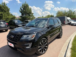 2018 Ford Explorer V Рестайлинг, чёрный, 3400000 рублей, вид 1