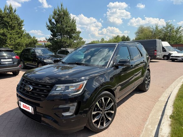 2018 Ford Explorer V Рестайлинг, чёрный, 3400000 рублей