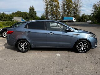 2011 Kia Rio 4-speed III, голубой, 960000 рублей, вид 4