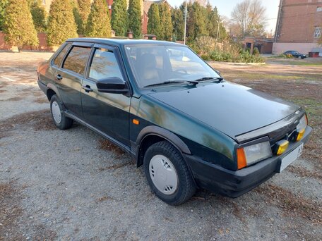 2002 Lada (ВАЗ) 21099, зелёный, 252000 рублей, вид 4