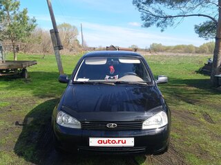 2009 Lada (ВАЗ) Kalina I, чёрный, 240000 рублей, вид 1