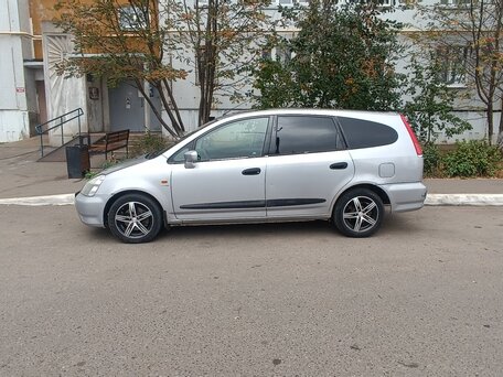 2001 Honda Stream I, серебристый, 350000 рублей, вид 4