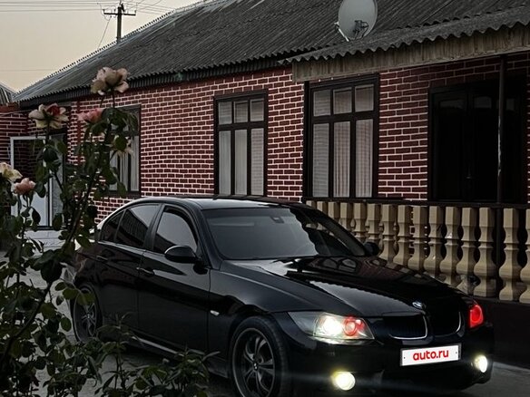 2005 BMW 3 серии 320i V (E90/E91/E92/E93), чёрный - вид 2