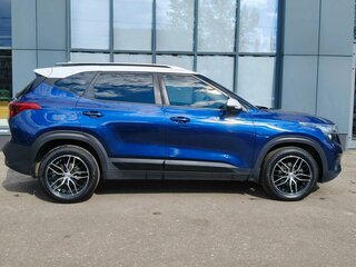 2020 Kia Seltos I, синий, 1575000 рублей, вид 4