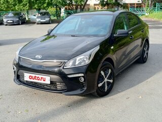2017 Kia Rio IV, чёрный, 1250000 рублей, вид 1