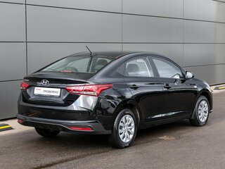 2020 Hyundai Solaris II Рестайлинг, чёрный, 1749000 рублей, вид 5