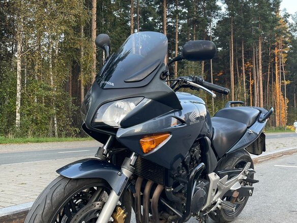 2004 Honda CBF 600, синий, 320000 рублей - вид 3
