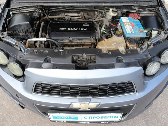 2013 Chevrolet Aveo II, серый, 279000 рублей - вид 6