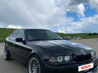 1998 BMW 3 серии 318i III (E36), чёрный, 600000 рублей, вид 3