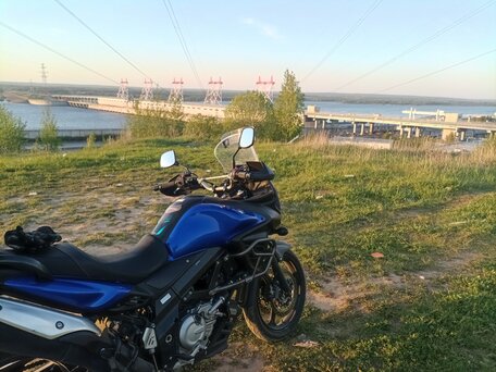 2012 Suzuki V-Strom DL 650, синий, 540000 рублей, вид 4