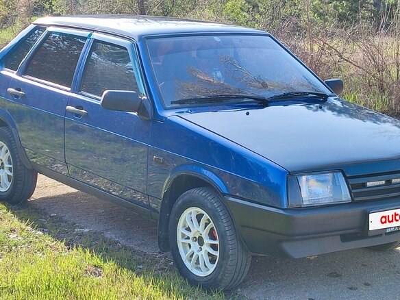 2006 Lada (ВАЗ) 21099, синий, 190000 рублей - вид 5