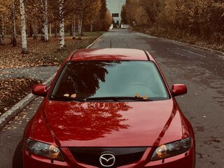 2007 Mazda 6 I (GG) Рестайлинг, красный, 490000 рублей, вид 4