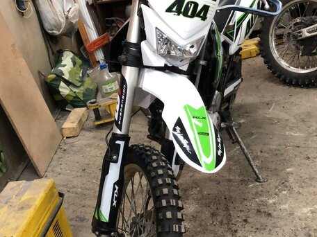 2011 Kawasaki KLX 250, фиолетовый, 339000 рублей, вид 3