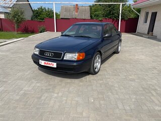 1991 Audi 100 IV (C4), синий, 460000 рублей, вид 1