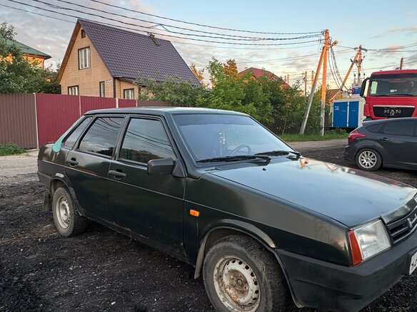 2003 Lada (ВАЗ) 21099, зелёный - вид 1