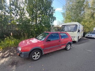 1992 Volkswagen Golf III, красный, 105000 рублей, вид 4