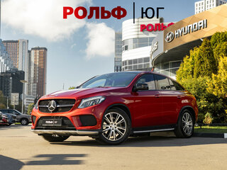 2015 Mercedes-Benz GLE Coupe 450 AMG I (C292), красный, 3648000 рублей, вид 1