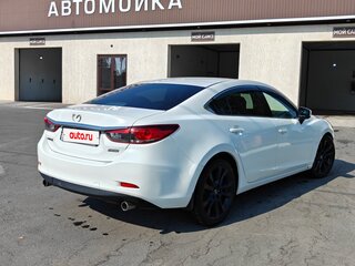 2016 Mazda 6 III (GJ) Рестайлинг, белый, 1620000 рублей, вид 3