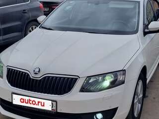 2015 Skoda Octavia III (A7), белый, 1100000 рублей, вид 2