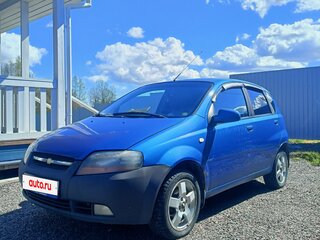 2007 Chevrolet Aveo I, синий, 200000 рублей, вид 1