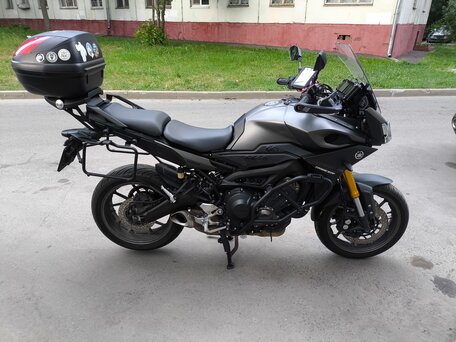 2015 Yamaha MT-09 Tracer (FJ-09), серый, 600000 рублей, вид 3