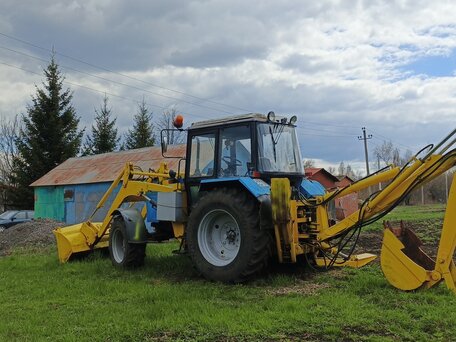2008 МТЗ (BELARUS) Экскаваторы-погрузчики, синий, 1500000 рублей, вид 5