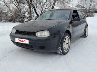 1998 Volkswagen Golf IV, чёрный, 155000 рублей, вид 1
