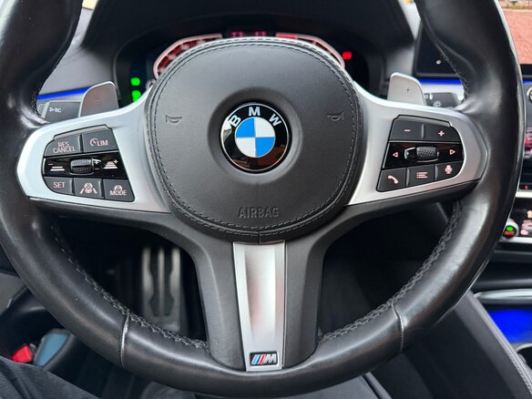 2021 BMW 5 серии 540d xDrive VII (G30/G31/G38) Рестайлинг, синий - вид 12