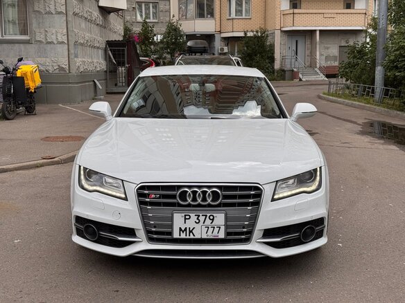 2014 Audi A7 Tiptronic I (4G), белый - вид 2