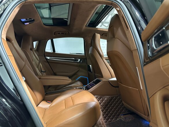 2017 Porsche Panamera 4S II, чёрный, 5850000 рублей - вид 28