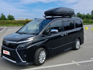 2019 Toyota Voxy III (R80) Рестайлинг, чёрный, 2550000 рублей, вид 1