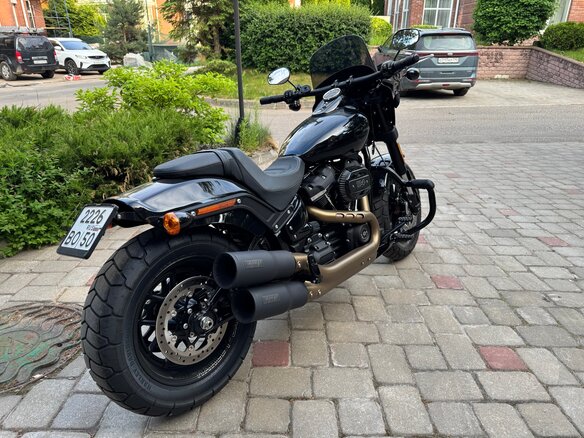 2021 Harley-Davidson Fat Bob, чёрный, 2200000 рублей - вид 3