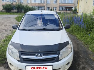 2013 Lada (ВАЗ) Granta I, белый, 295000 рублей, вид 1