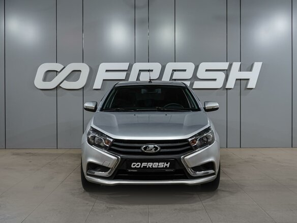 2016 Lada (ВАЗ) Vesta I, серебристый - вид 2