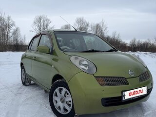 2003 Nissan March III (K12), зелёный, 240000 рублей, вид 2