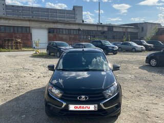 2023 Lada (ВАЗ) Granta Euro-2 I Рестайлинг, чёрный, 730000 рублей, вид 2