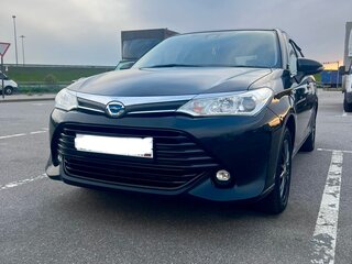 2016 Toyota Corolla Fielder XI (E160, E170, E180) Рестайлинг 1, чёрный, 1299999 рублей, вид 2