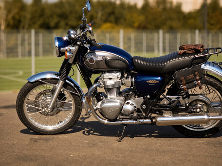 2014 Kawasaki W 800, синий, 725000 рублей, вид 3